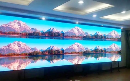 How can I make the LED display more high-definition?