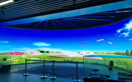 Seize the high-end LED display high point Small-pitch LED display into a 