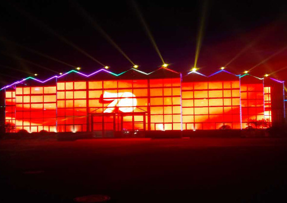 LED transparent screen