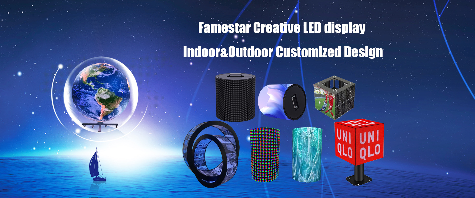 LED transparent screen